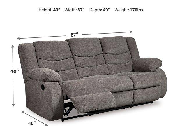 Tulen Reclining Sofa - National Warehouse Furniture (Buffalo, NY)