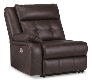 Punch Up Power Reclining Sectional Loveseat with Console - National Warehouse Furniture (Buffalo, NY)