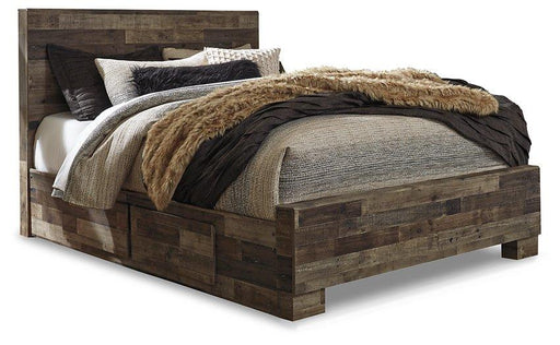 Derekson Bed with 2 Side Storage - National Warehouse Furniture (Buffalo, NY)