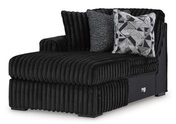 Midnight-Madness Sectional with Chaise - National Warehouse Furniture (Buffalo, NY)