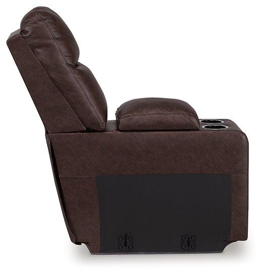 Punch Up Power Reclining Sectional Loveseat with Console - National Warehouse Furniture (Buffalo, NY)