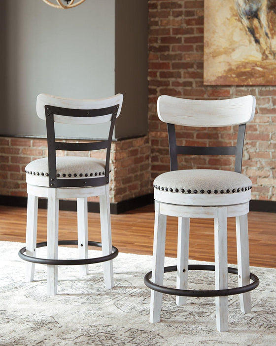 Valebeck Counter Height Bar Stool - National Warehouse Furniture (Buffalo, NY)
