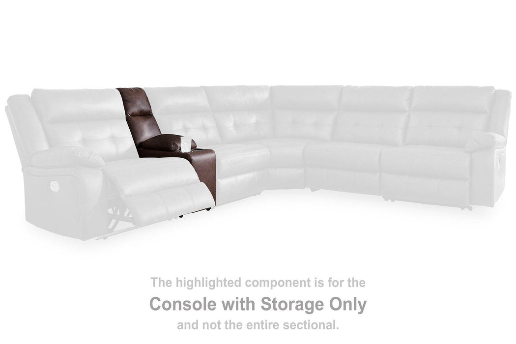 Punch Up Power Reclining Sectional Loveseat with Console - National Warehouse Furniture (Buffalo, NY)