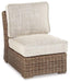 Beachcroft Outdoor Armless Chair with Cushion - National Warehouse Furniture (Buffalo, NY)