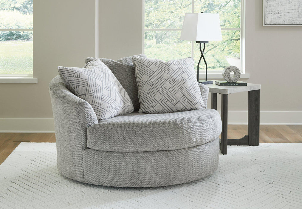 Casselbury Oversized Swivel Accent Chair - National Warehouse Furniture (Buffalo, NY)