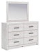 Cayboni Dresser and Mirror image