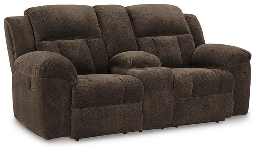 Frohn Reclining Loveseat with Console - National Warehouse Furniture (Buffalo, NY)