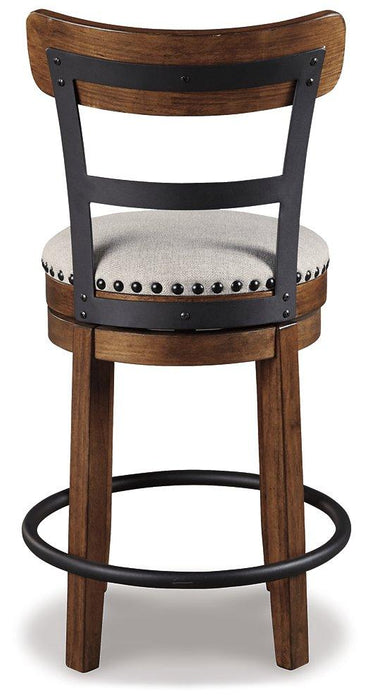 Valebeck Counter Height Bar Stool - National Warehouse Furniture (Buffalo, NY)