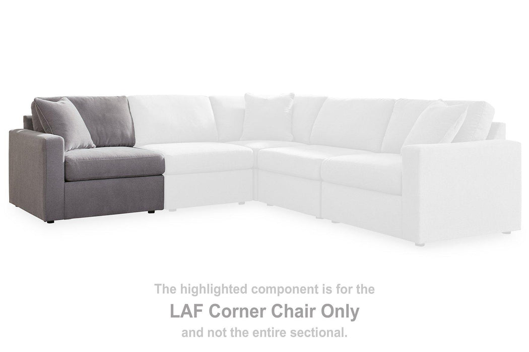 Modmax Balanced Sectional with Audio and Storage Consoles