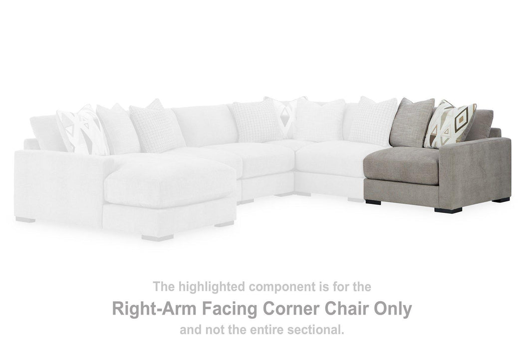 Aslan Court Sectional with Chaise - National Warehouse Furniture (Buffalo, NY)