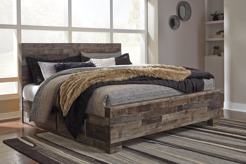 Derekson Bed with 2 Side Storage - National Warehouse Furniture (Buffalo, NY)