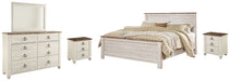 Willowton Bedroom Set - National Warehouse Furniture (Buffalo, NY)