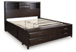 Vanmore Storage Bed - National Warehouse Furniture (Buffalo, NY)