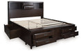 Vanmore Storage Bed - National Warehouse Furniture (Buffalo, NY)