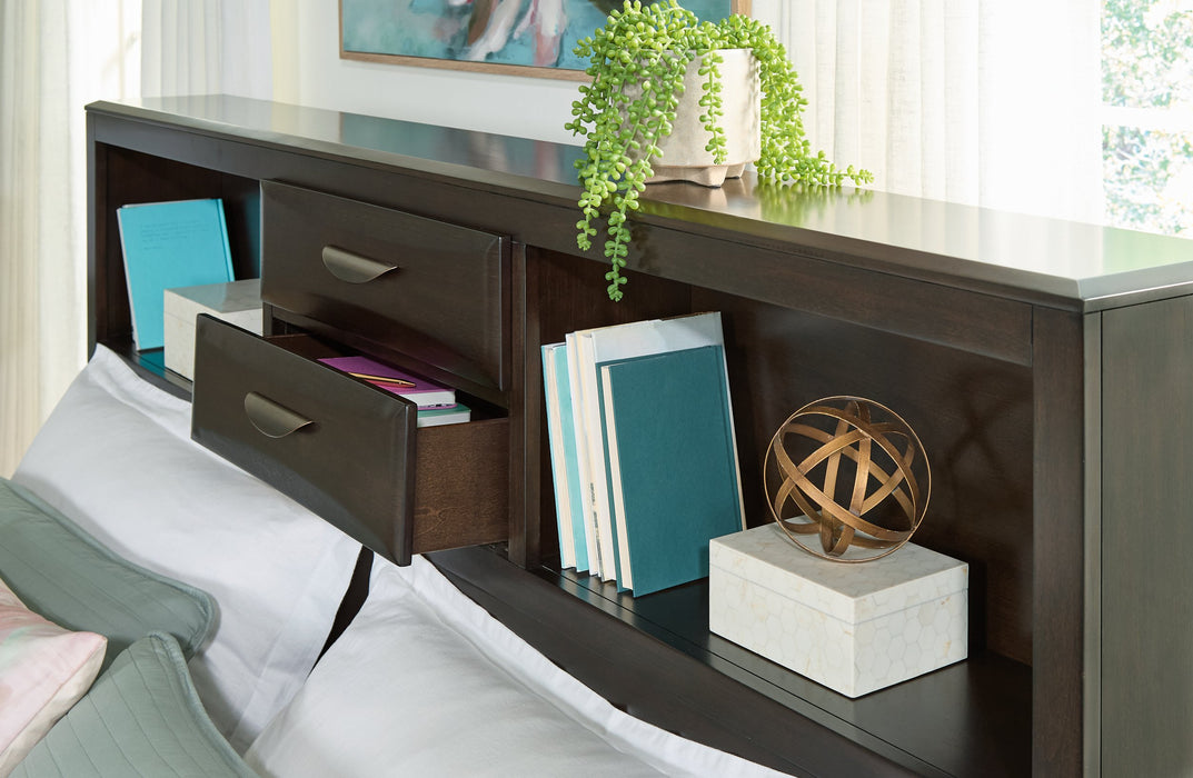 Vanmore Storage Bed - National Warehouse Furniture (Buffalo, NY)