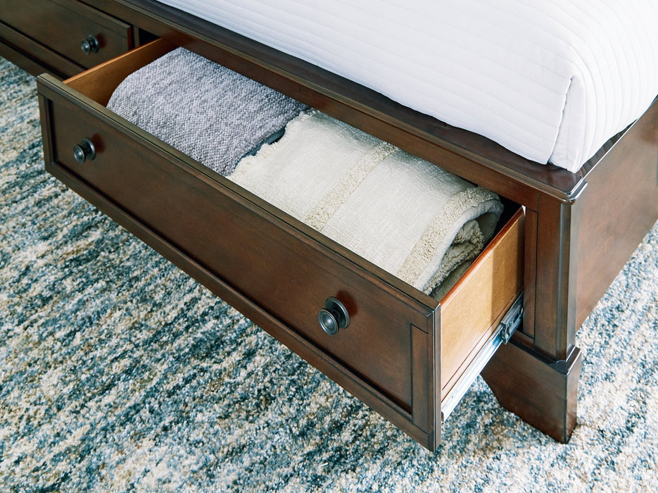 Trellington Sleigh Storage Bed - National Warehouse Furniture (Buffalo, NY)