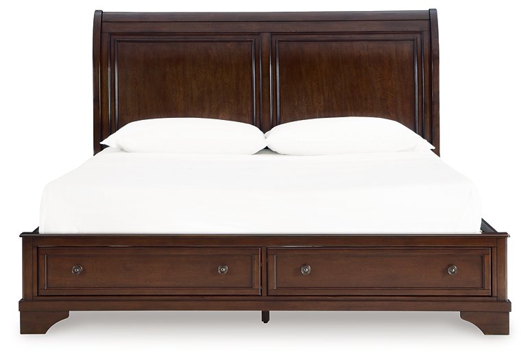 Trellington Sleigh Storage Bed - National Warehouse Furniture (Buffalo, NY)