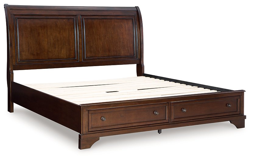 Trellington Sleigh Storage Bed - National Warehouse Furniture (Buffalo, NY)