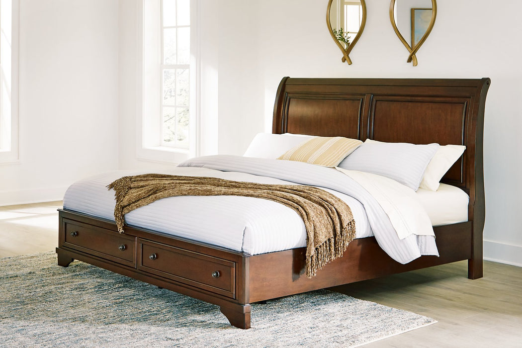 Trellington Sleigh Storage Bed - National Warehouse Furniture (Buffalo, NY)