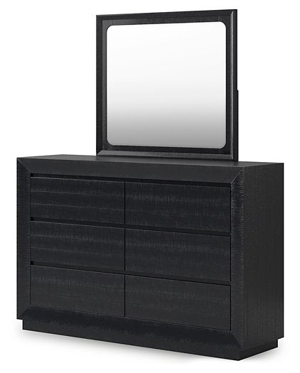 Londer Dresser and Mirror - National Warehouse Furniture (Buffalo, NY)