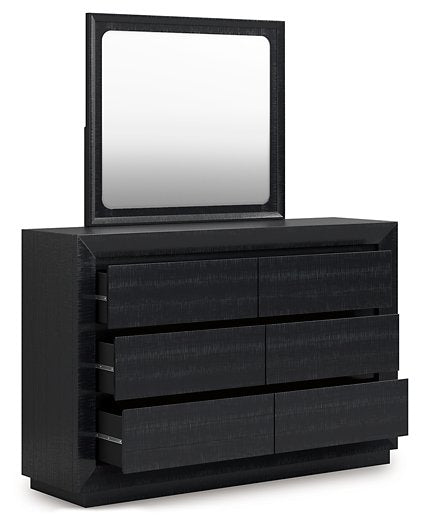 Londer Dresser and Mirror - National Warehouse Furniture (Buffalo, NY)