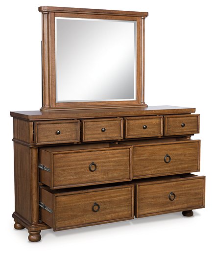 Chadworth Dresser and Mirror - National Warehouse Furniture (Buffalo, NY)