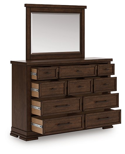 Taffenbrook Dresser and Mirror - National Warehouse Furniture (Buffalo, NY)