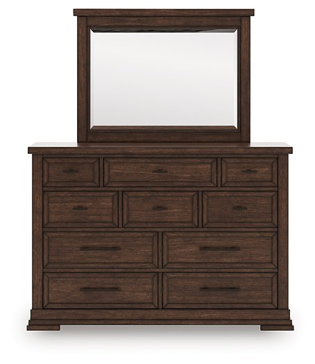 Taffenbrook Dresser and Mirror - National Warehouse Furniture (Buffalo, NY)