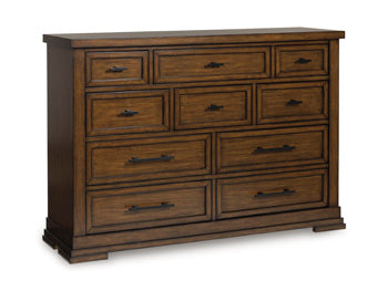 Taffenbrook Dresser and Mirror - National Warehouse Furniture (Buffalo, NY)
