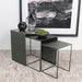 Imez 3-piece Rectangular Metal Nesting Table Grey - National Warehouse Furniture (Buffalo, NY)