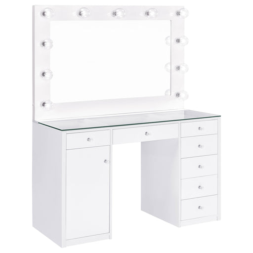 Acena Vanity Table and Mirror - National Warehouse Furniture (Buffalo, NY)