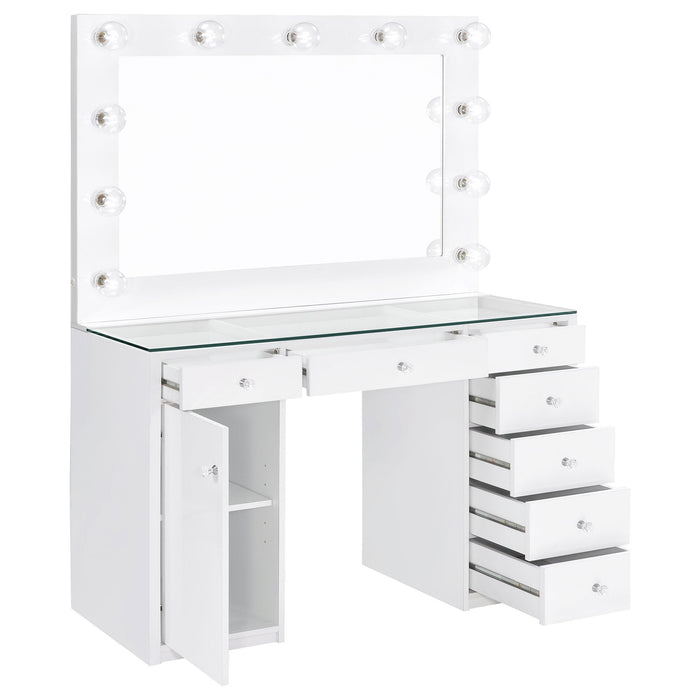 Acena Vanity Table and Mirror - National Warehouse Furniture (Buffalo, NY)