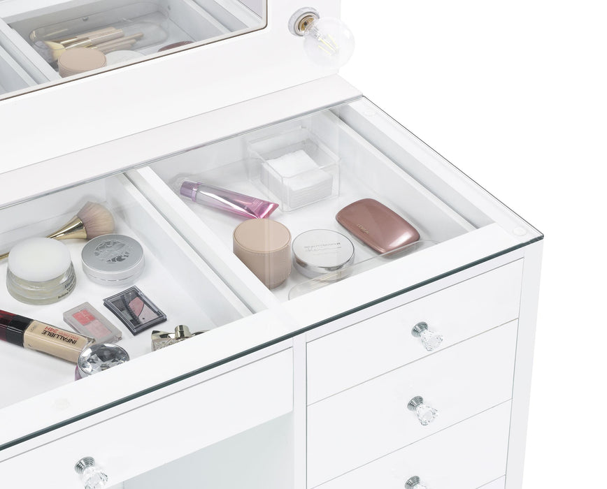Acena Vanity Table and Mirror - National Warehouse Furniture (Buffalo, NY)