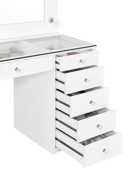 Acena Vanity Table and Mirror - National Warehouse Furniture (Buffalo, NY)