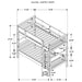 Dakota Bunk Beds - National Warehouse Furniture (Buffalo, NY)