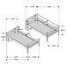 Dakota Bunk Beds - National Warehouse Furniture (Buffalo, NY)