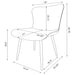 Horizon Side Chairs - National Warehouse Furniture (Buffalo, NY)