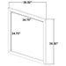 Oakglen Dresser Mirrors - National Warehouse Furniture (Buffalo, NY)
