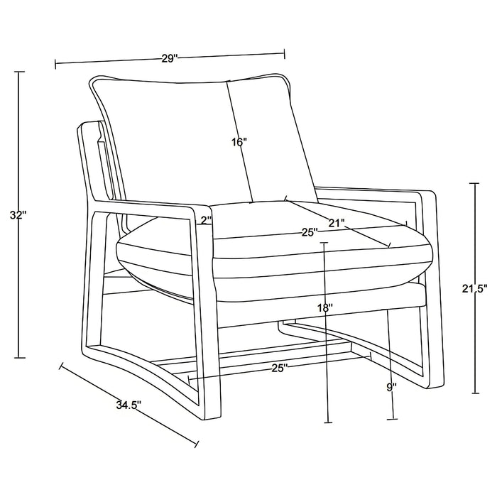 Geneva Accent Chairs - National Warehouse Furniture (Buffalo, NY)