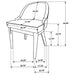 Reseda Side Chairs - National Warehouse Furniture (Buffalo, NY)