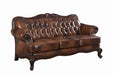 Victoria Rolled Arm Sofa Tri-tone and Brown - National Warehouse Furniture (Buffalo, NY)