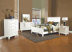 Sandy Beach 5-drawer Rectangular Chest Cream White - National Warehouse Furniture (Buffalo, NY)