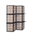Iggy 4-panel Folding Screen with Removable Shelves Tan and Cappuccino - National Warehouse Furniture (Buffalo, NY)