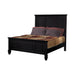 Sandy Beach Queen & E.King Panel Bed with High Headboard Black & White - National Warehouse Furniture (Buffalo, NY)