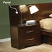 Jessica Nightstand Panels Cappuccino (Set of 2) - National Warehouse Furniture (Buffalo, NY)