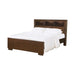 Jessica Eastern King Bed with Storage Headboard Cappuccino - National Warehouse Furniture (Buffalo, NY)