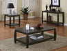 Dixon Square End Table with Bottom Shelf Espresso - National Warehouse Furniture (Buffalo, NY)