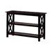 Rachelle Sofa Table with 2-shelf Deep Merlot - National Warehouse Furniture (Buffalo, NY)