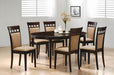Gabriel Oval Dining Table Cappuccino - National Warehouse Furniture (Buffalo, NY)