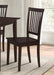 Gomez 5-piece Rectangular Dining Table Set Cappuccino - National Warehouse Furniture (Buffalo, NY)